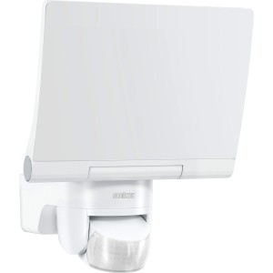 Faro LED da esterno Steinel XLED Home 2 XL S bianco con sensore di movimento.