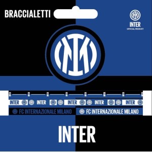 Braccialetti Inter grafiche assortite 3 pz