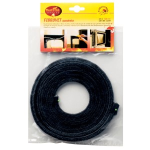 Guarnizione t.b.t. per stufe e caldaie, accessori Fumisteria.