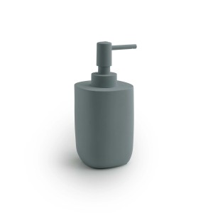 Dosasapone bagno Ylenia in resina 310 ml azzurro polvere matt
