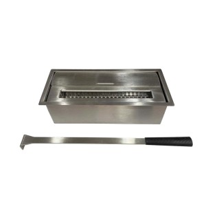 Bruciatore per camino bioetanolo Divina Fire 3,5 kW 1,5 lt L30xP12,5xH8,5 cm