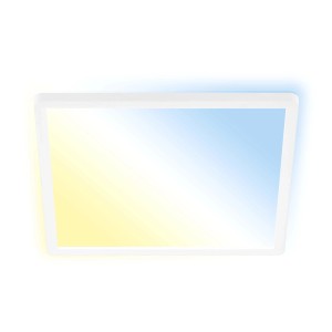 Plafoniera LED Slim 2400lm CCT 2700-6500K 29x29 cm Bianca