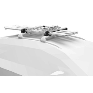 Portasci da tetto auto SnowPack 6 paia