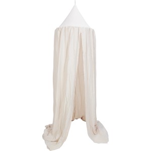 Baldacchino Safari Adventure color bianco lana, 240x50x50 cm, per cameretta o angolo relax.