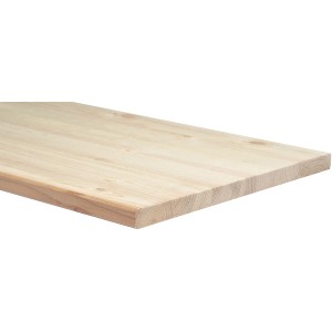 Pannello in legno chiaro, Ripiani in legno, dettaglio delle venature del legno.