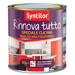 Barattolo di smalto per cucina Syntilor, adatto a diverse superfici.