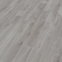 Pavimento laminato chiaro effetto legno, adatto per ambienti domestici.