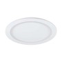 Plafoniera LED Eglo Padrogiano-Z bianca e rotonda, 59,5 cm, con funzione CCT-RGB per illuminazione d'atmosfera.