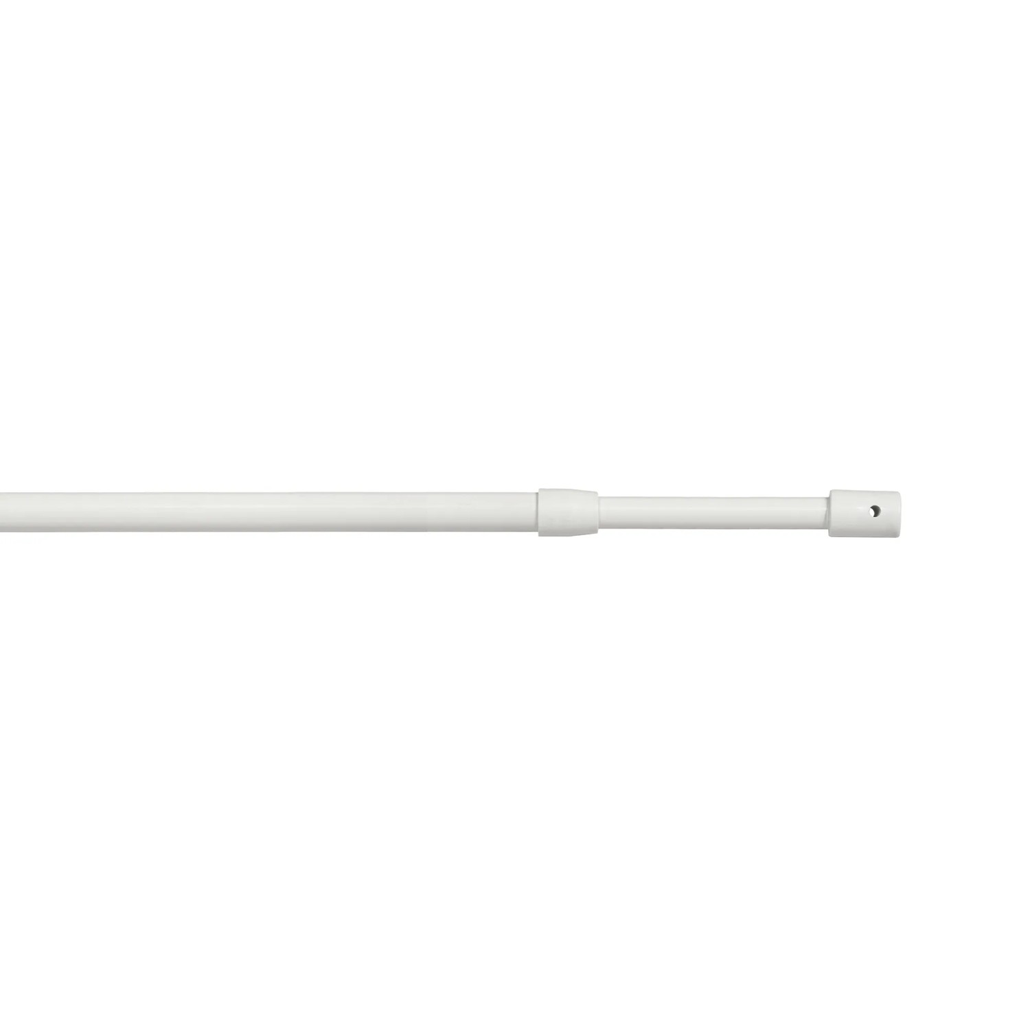 HDTL Kit Bastone per Tende in metallo 25mm Cromo Opaco