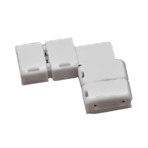Connettore per strisce LED t.b.t., bianco, per strisce LED flessibili.