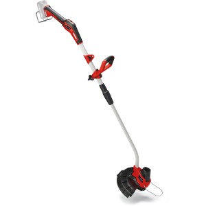 Einhell Tagliabordi a batteria GE-CT 18/33 Li E-Solo, rosso/argento, con impugnatura supplementare e protezione fiori.