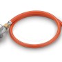 Regolatore di pressione con tubo per griglie a gas e accessori BBQ.