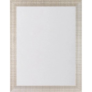 Specchio da parete rettangolare con cornice beige, t.b.t.