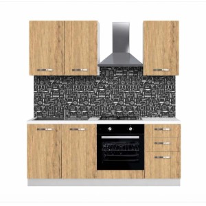 Cucina completa Taurus 195 cm sx nebraska