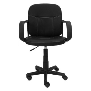 Sedia gaming t.b.t. nera con braccioli e rotelle.