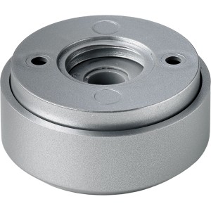 Pattino livellatore Hettich, 2 pezzi, Ø 5 cm, argento, gamba per mobili a vite.