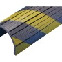t.b.t. per accessori auto, a strisce gialle e blu.