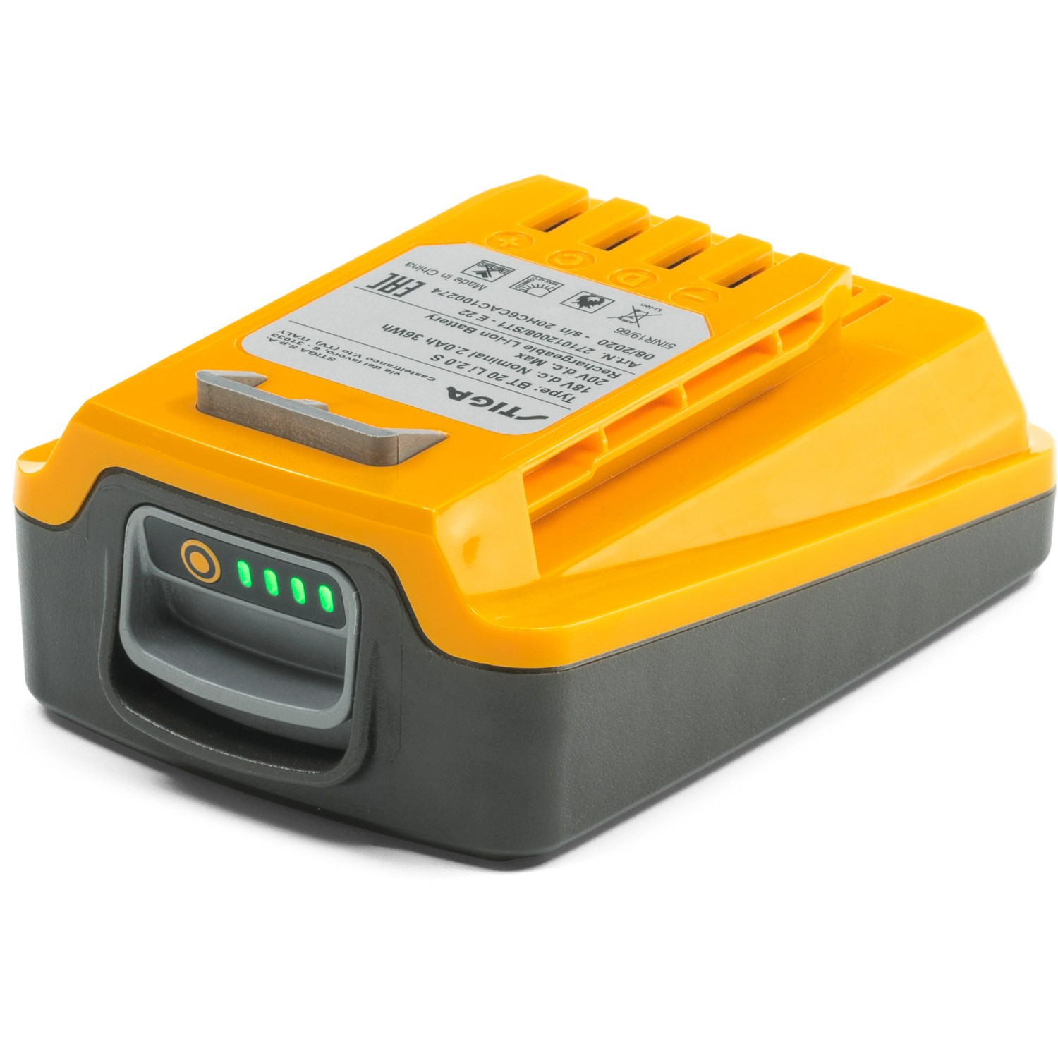 Batteria Ioni Di Litio 18V 2.0Ah Per Robot Tosaerba E400 E Motosega XB-DJ002 – Leggera E Sicura