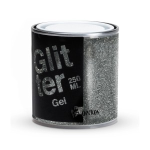 Barattolo di gel glitter t.b.t. per effetti creativi.