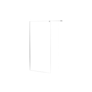 Box doccia walk-in t.b.t. con design minimalista e parete in vetro trasparente.