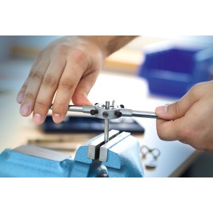 Applicazione: Set filiere LUX M4-M10 Comfort in morsa per filettature esterne.