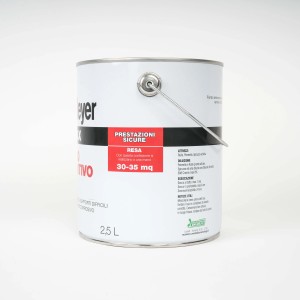 Secchio di pittura bianco t.b.t. per fondi e pitture isolanti.