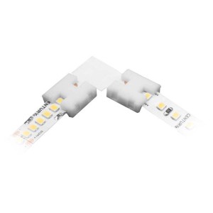 Connettore angolare Strip LED 10 mm 2 pz