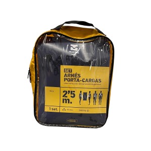 t.b.t. Set di imbracatura di sollevamento in borsa gialla. Ideale per sollevare e fissare carichi.