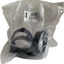 Set di collari t.b.t., plastica, antracite, per grondaie e pluviali.