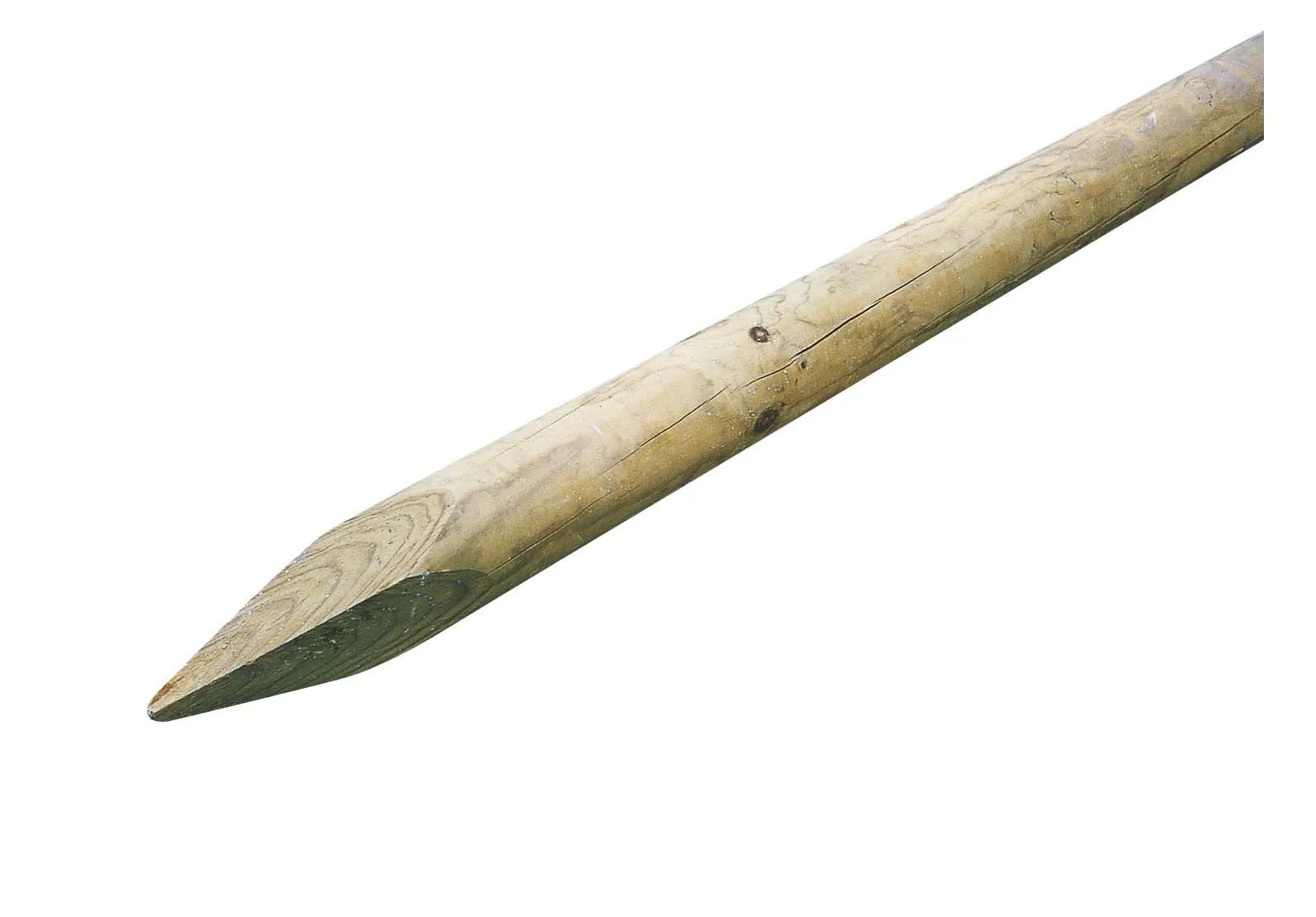 Palo In Legno Impregnato 8x8x250cm Con Punta - Per Recinzioni Fai Da Te In Giardino - Foto 7