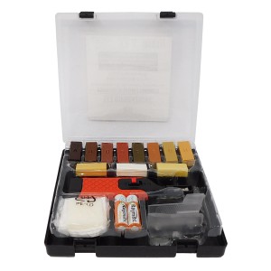 t.b.t. Kit riparazione legno con cera in vari colori.