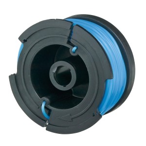 Bobina di ricambio LUX T 155 con filo blu, 1.5 mm x 10 m per tagliaerba.