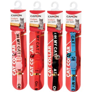 Collari per gatti di vari colori con campanellino nel negozio online OBI.