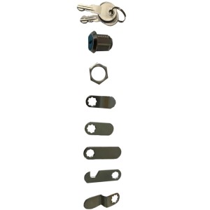 Serratura cassetta postale kit 5 accessori