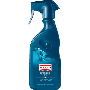 Detergente tessuti Arexons blu per la cura dell'auto.