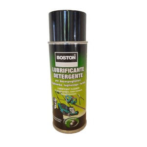 Lubrificante detergente BOSTON per tagliaerba e tagliasiepi.