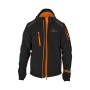 Giubbotto Softshell antivento tg XL nero-arancio