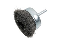 Spazzola A Tazza Con Fili Nylon Silverline 75 Mm - Grana Grossa, Per Metallio E Legno, Filettatura M14 - Foto 10