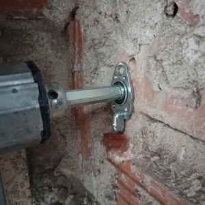 Cuscinetto tapparelle murare ferro zincato 45x90 mm