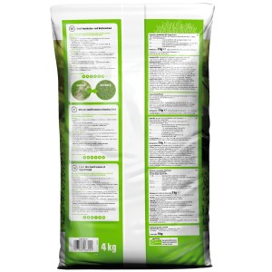 OBI 2 in 1 Mix Verticut e Risemina, sacco da 4 kg. Sementi per prato verde e denso.