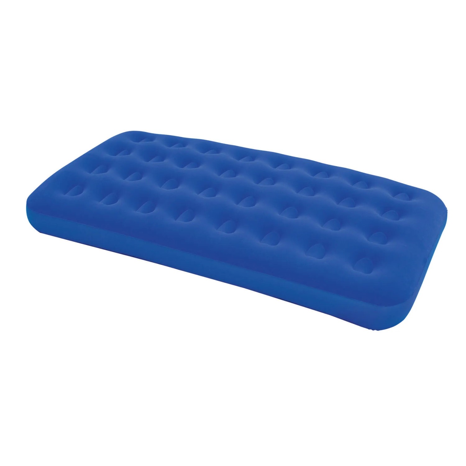 Letto gonfiabile blu Bestway Classic, 188x99x22 cm, ideale per campeggio e ospiti.