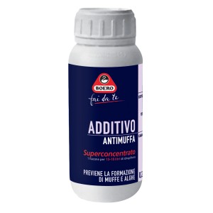 Boero Additivo Antimuffa, concentrato antimuffa e antialghe per pitture interne.