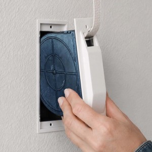 Cassetta incasso avvolgitore pvc interasse 165 mm 6 m