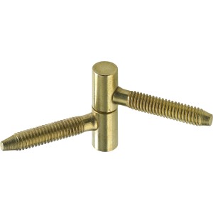 Cerniera a perno, Ø 8 mm, acciaio zincato, 2 pezzi per ante a battente fino a 10 kg.
