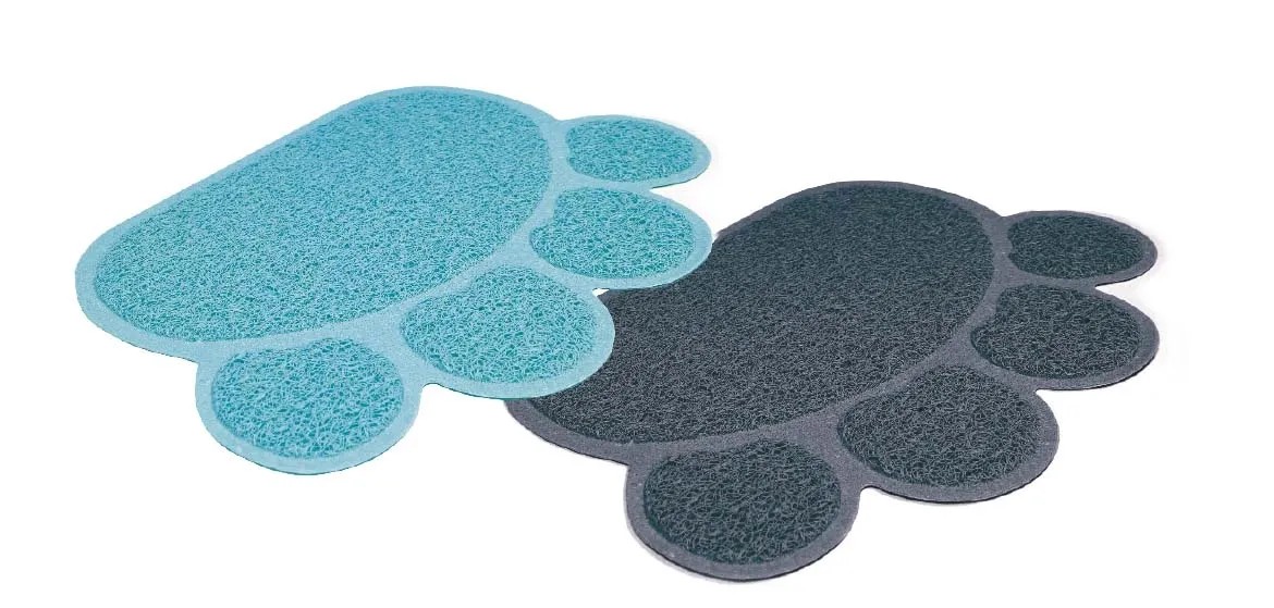 Tappetino per mouse morbido con zampa di gatto, supporto per il polso, ergonomico in gel di silice, con base antiscivolo, resistente, confortevole, per computer a casa, ufficio (grigio