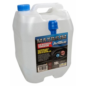 Tanica AdBlue t.b.t., 10 litri per motori diesel con sistema SCR.
