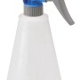 Spruzzatore per piante LUX, 500 ml, con testina blu e contenitore trasparente.