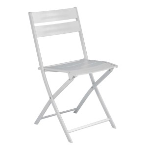 Sedia da giardino pieghevole bianca della categoria Sedie da giardino.