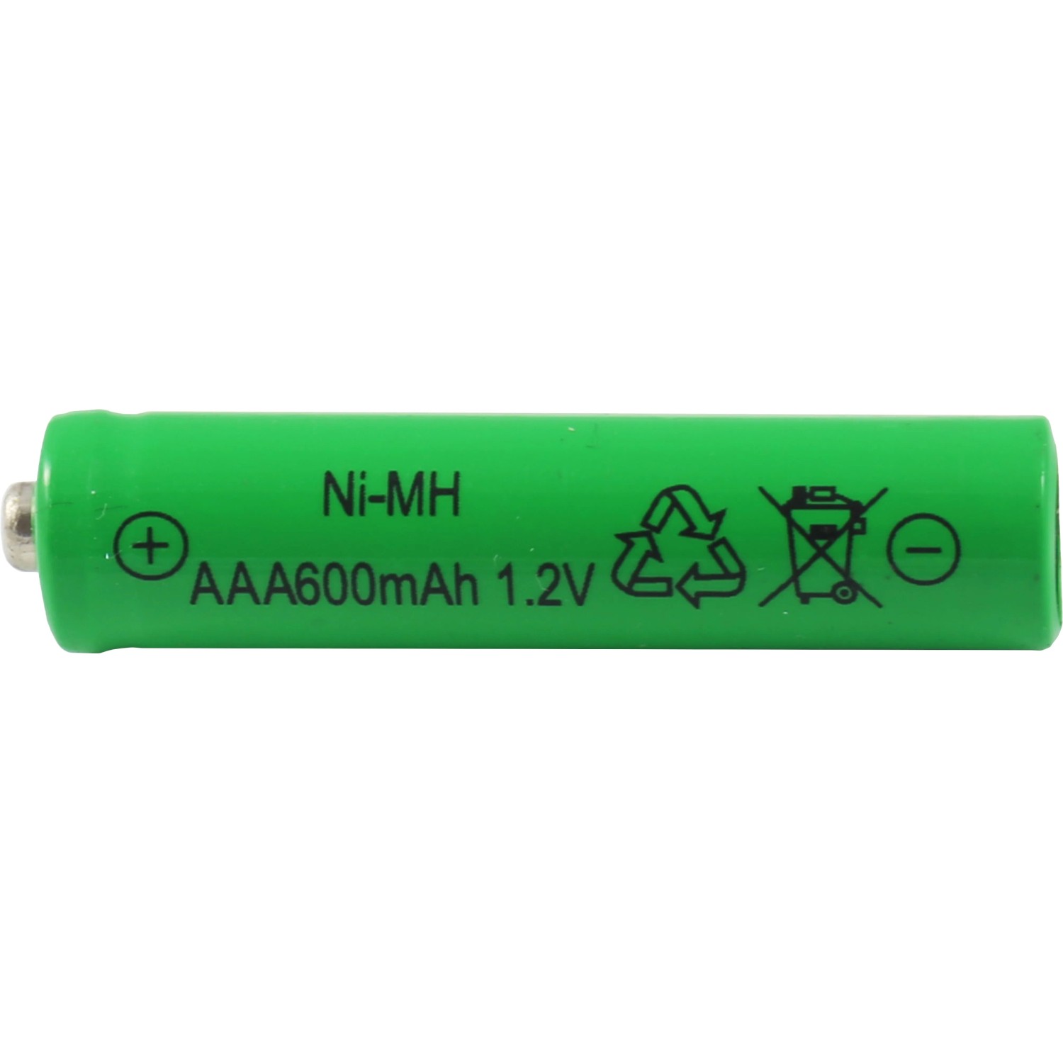 Batteria AAA Globo verde, 600mAh, per luci solari.