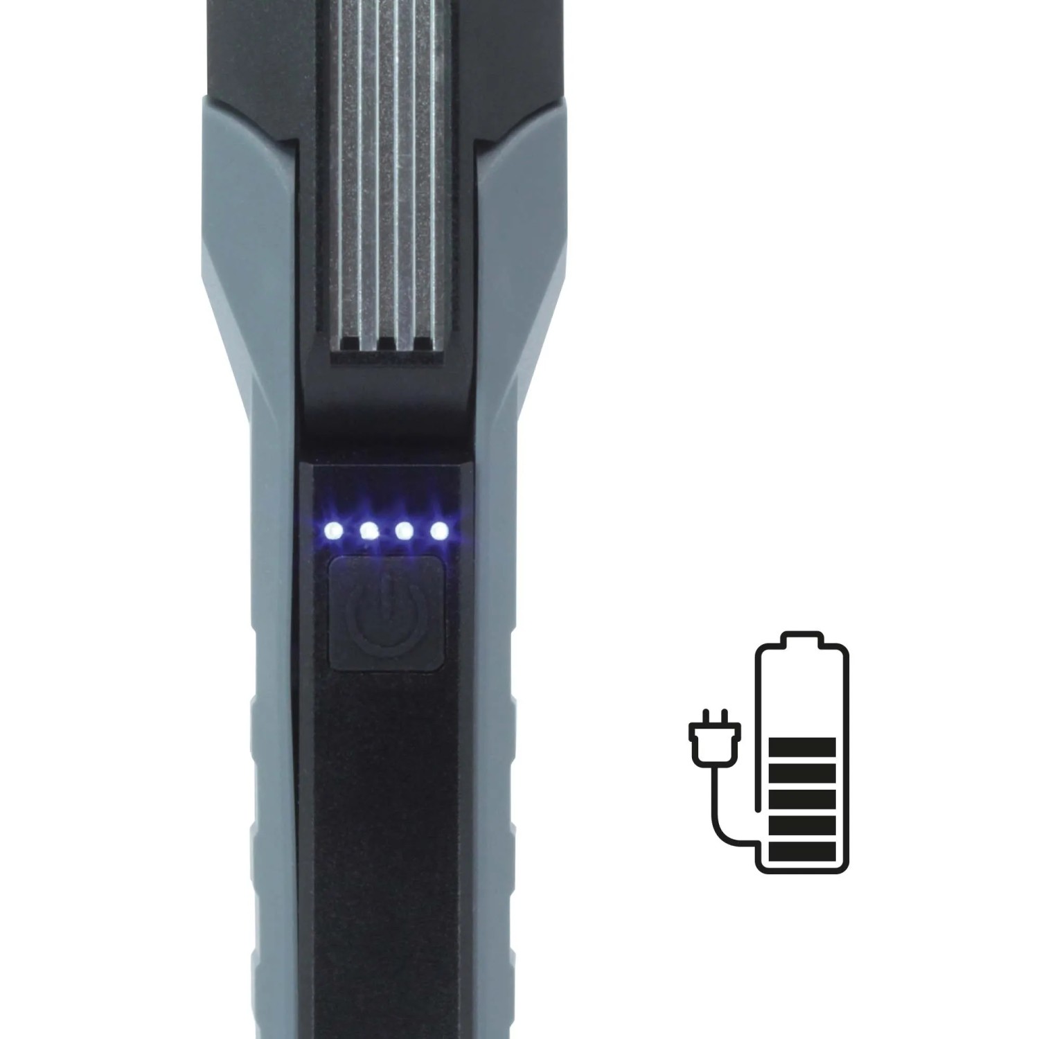 Torcia LED Pieghevole Ricaricabile Con Base Magnetica: Portatile E Compatta Per Lavori E Fai Da Te
